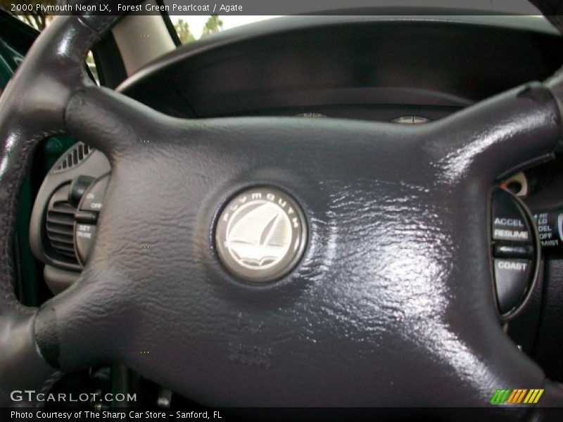 Forest Green Pearlcoat / Agate 2000 Plymouth Neon LX
