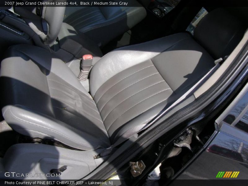 Black / Medium Slate Gray 2007 Jeep Grand Cherokee Laredo 4x4