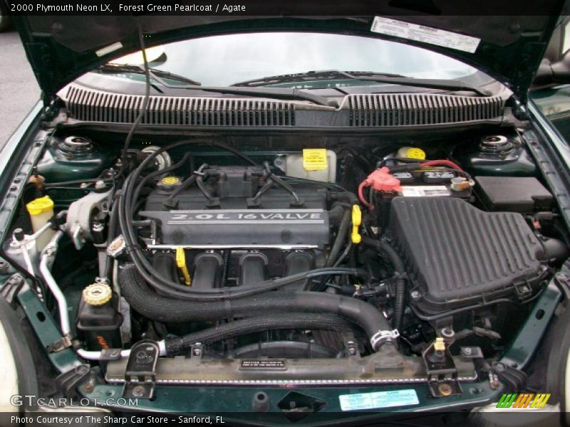 Forest Green Pearlcoat / Agate 2000 Plymouth Neon LX