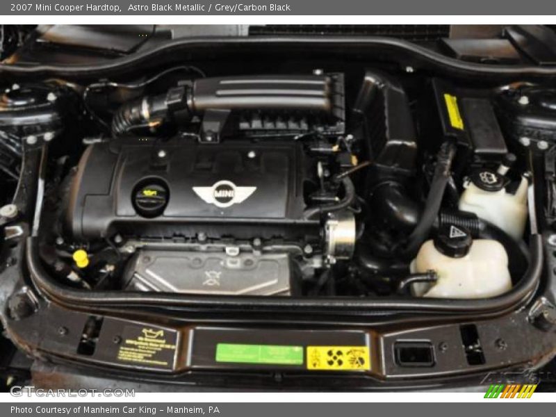 Astro Black Metallic / Grey/Carbon Black 2007 Mini Cooper Hardtop