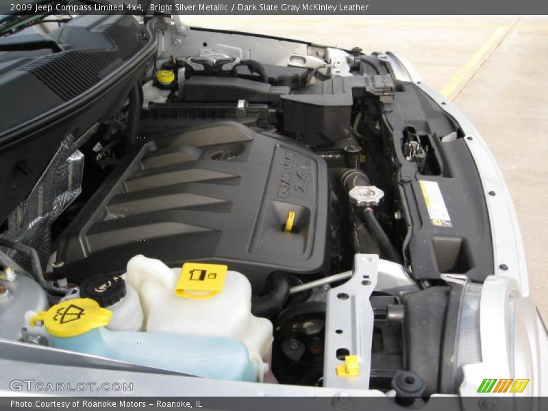 Bright Silver Metallic / Dark Slate Gray McKinley Leather 2009 Jeep Compass Limited 4x4