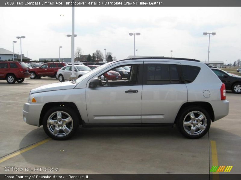  2009 Compass Limited 4x4 Bright Silver Metallic