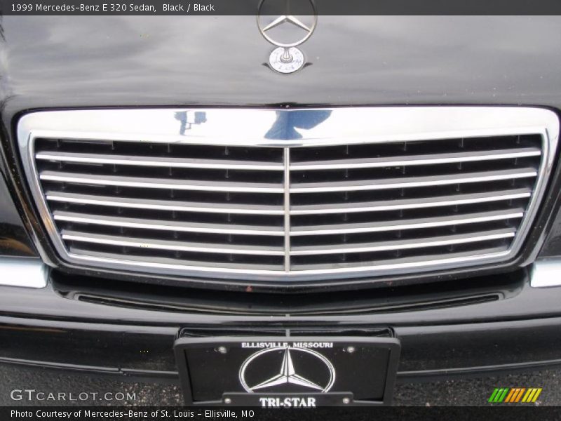 Black / Black 1999 Mercedes-Benz E 320 Sedan