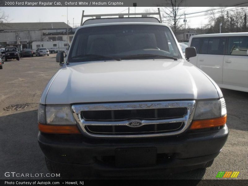 Oxford White / Medium Graphite 2000 Ford Ranger Regular Cab