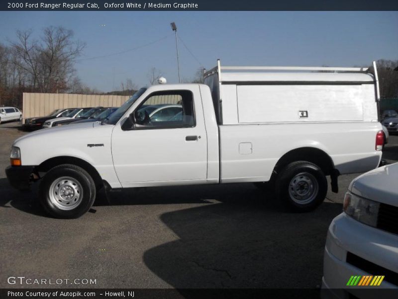 Oxford White / Medium Graphite 2000 Ford Ranger Regular Cab