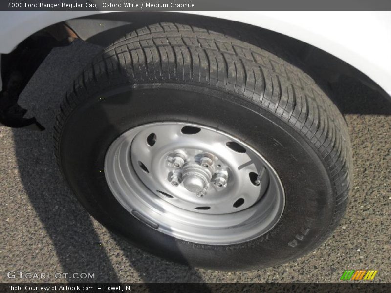 Oxford White / Medium Graphite 2000 Ford Ranger Regular Cab