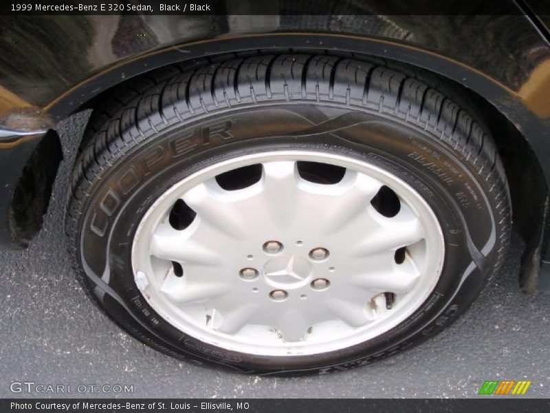 Black / Black 1999 Mercedes-Benz E 320 Sedan