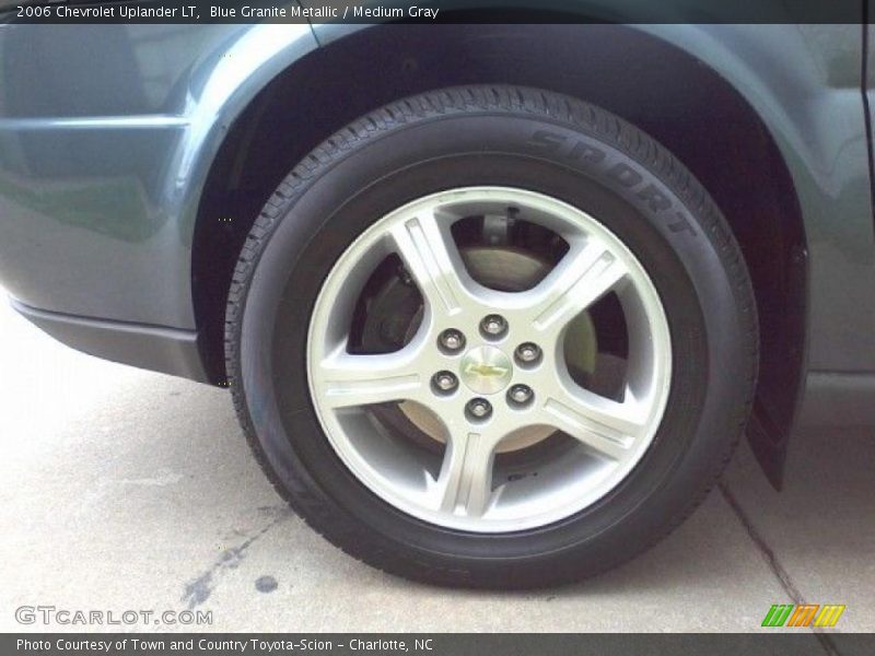 Blue Granite Metallic / Medium Gray 2006 Chevrolet Uplander LT