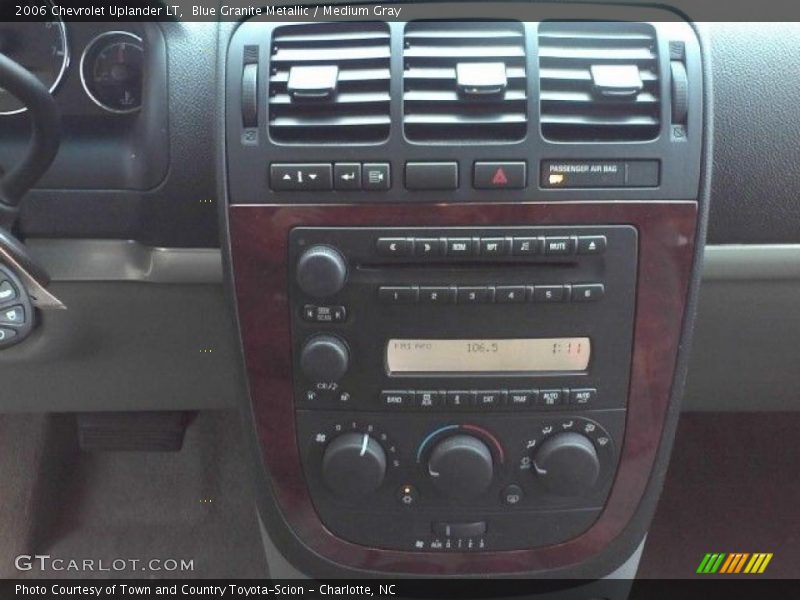Blue Granite Metallic / Medium Gray 2006 Chevrolet Uplander LT