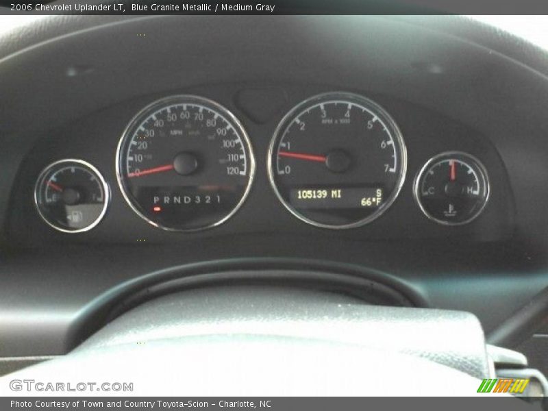 Blue Granite Metallic / Medium Gray 2006 Chevrolet Uplander LT