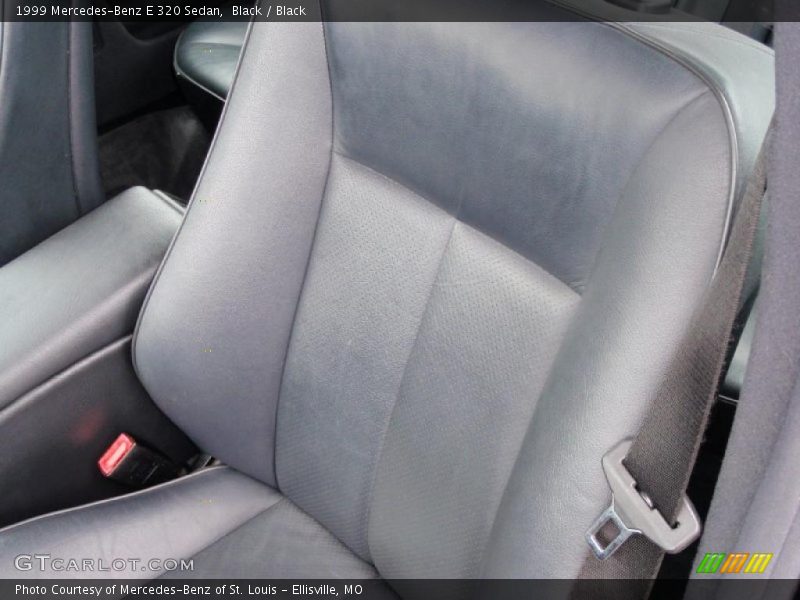 Black / Black 1999 Mercedes-Benz E 320 Sedan