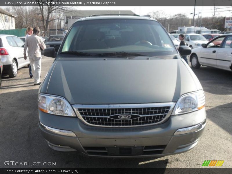 Spruce Green Metallic / Medium Graphite 1999 Ford Windstar SE