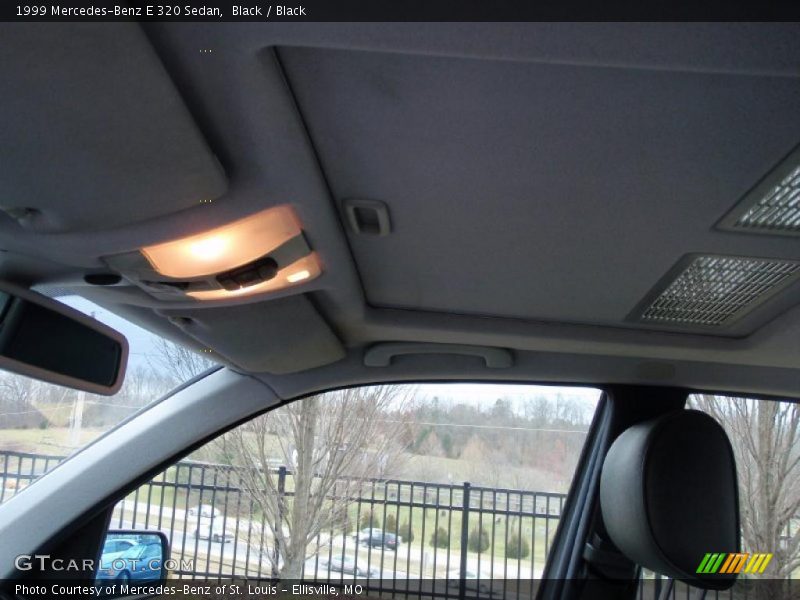 Black / Black 1999 Mercedes-Benz E 320 Sedan