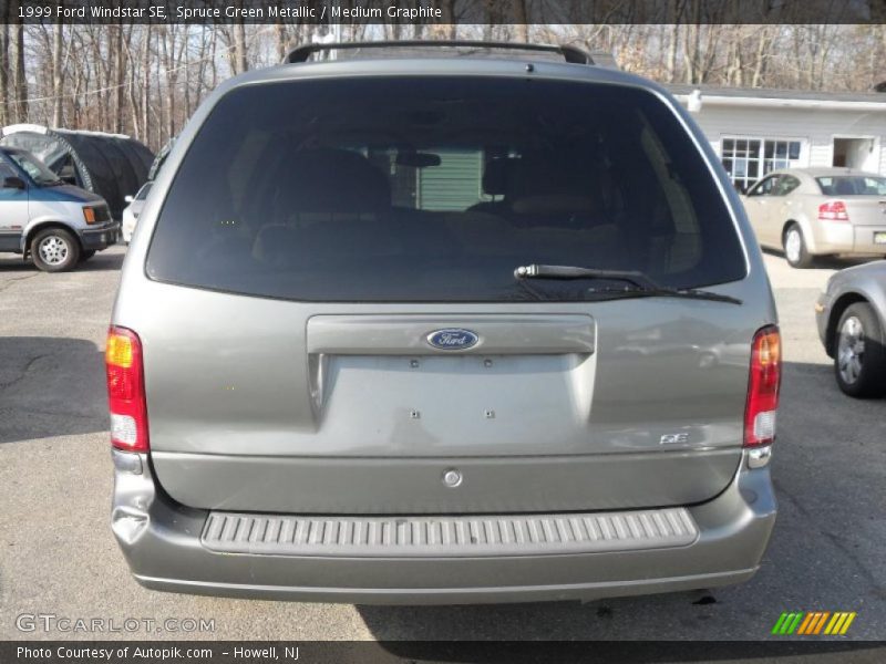 Spruce Green Metallic / Medium Graphite 1999 Ford Windstar SE
