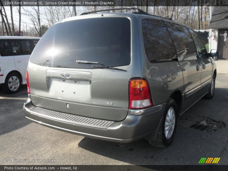 Spruce Green Metallic / Medium Graphite 1999 Ford Windstar SE