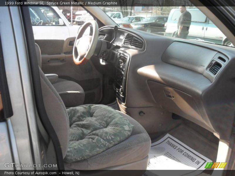 Spruce Green Metallic / Medium Graphite 1999 Ford Windstar SE