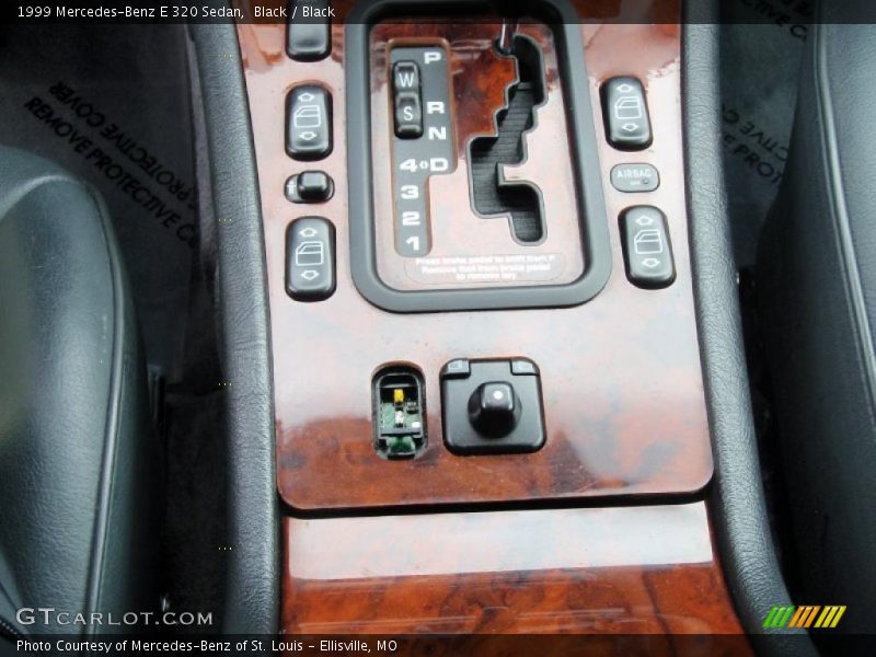 Black / Black 1999 Mercedes-Benz E 320 Sedan