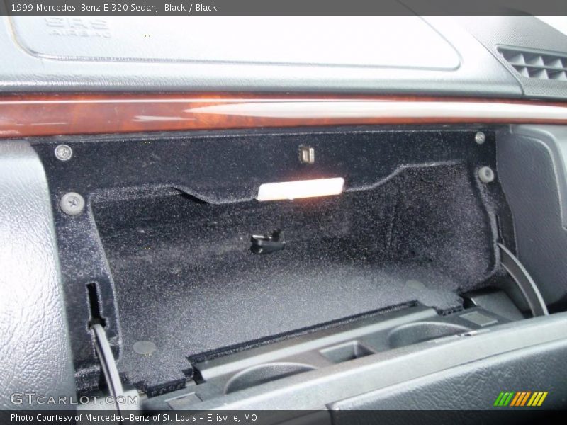 Black / Black 1999 Mercedes-Benz E 320 Sedan