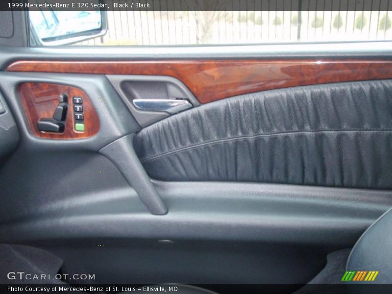 Black / Black 1999 Mercedes-Benz E 320 Sedan