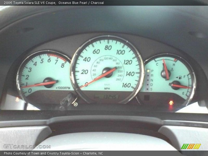 Oceanus Blue Pearl / Charcoal 2006 Toyota Solara SLE V6 Coupe
