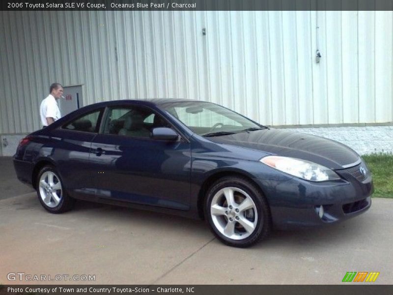 Oceanus Blue Pearl / Charcoal 2006 Toyota Solara SLE V6 Coupe