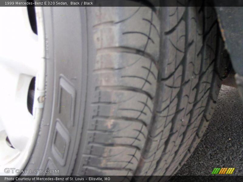 Black / Black 1999 Mercedes-Benz E 320 Sedan
