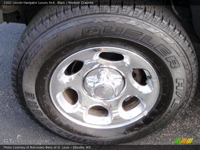 Black / Medium Graphite 2002 Lincoln Navigator Luxury 4x4