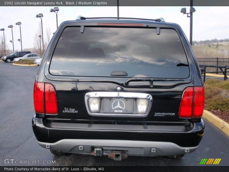 Black / Medium Graphite 2002 Lincoln Navigator Luxury 4x4