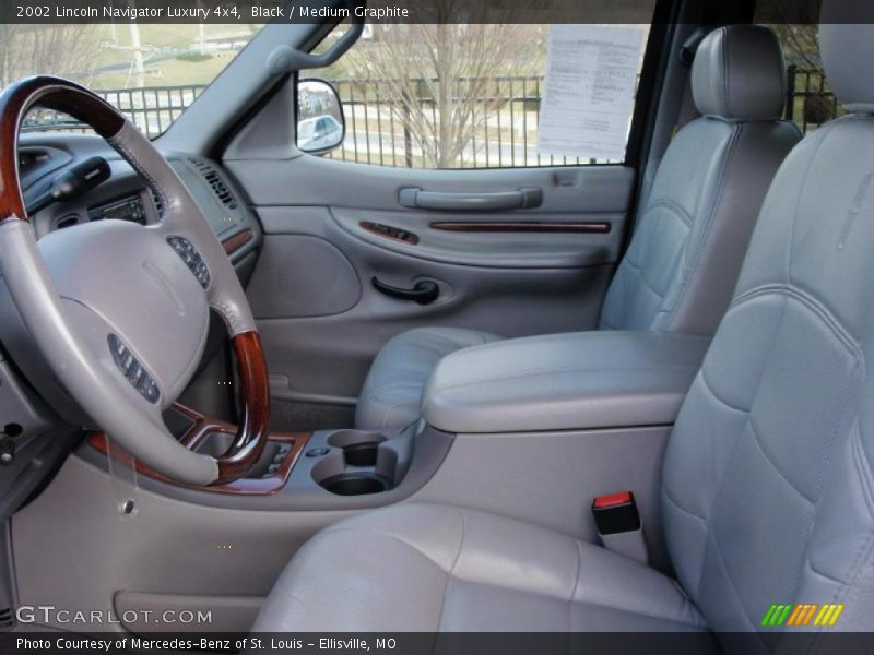 Black / Medium Graphite 2002 Lincoln Navigator Luxury 4x4