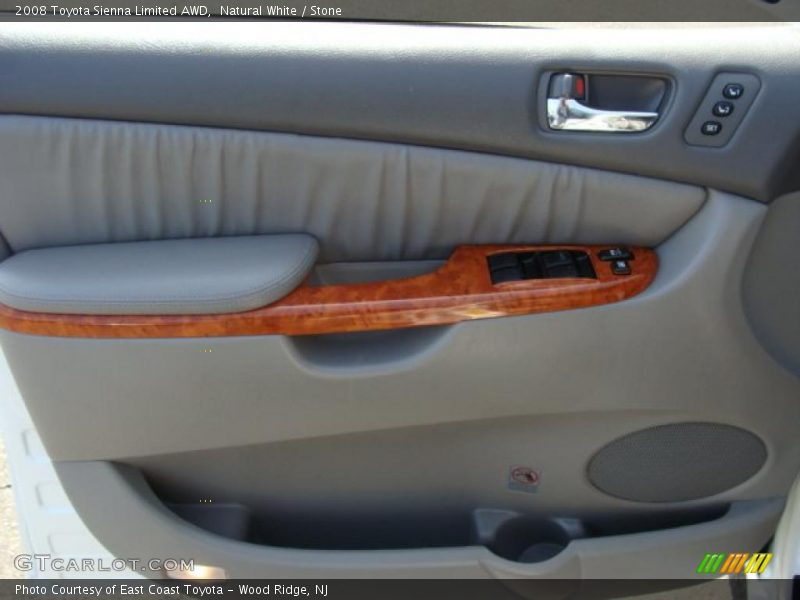 Natural White / Stone 2008 Toyota Sienna Limited AWD