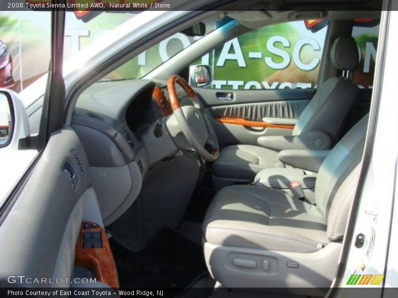 Natural White / Stone 2008 Toyota Sienna Limited AWD