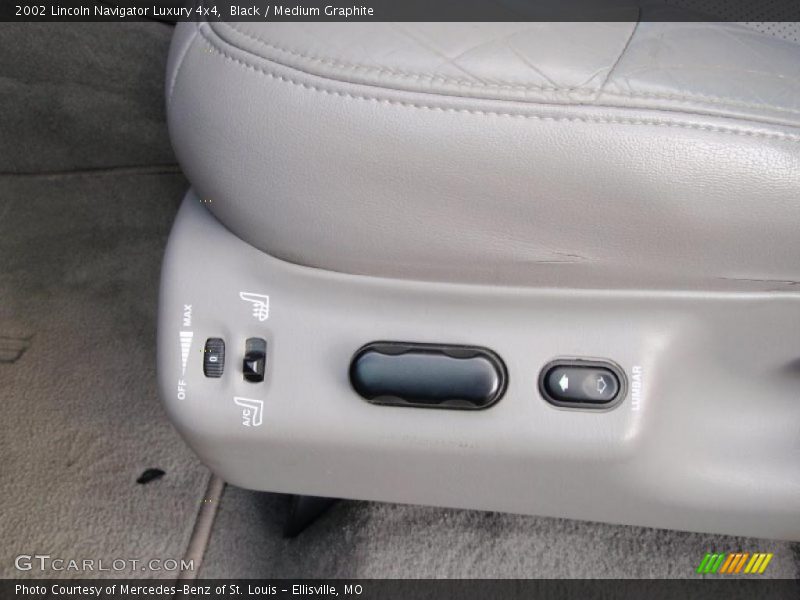 Black / Medium Graphite 2002 Lincoln Navigator Luxury 4x4