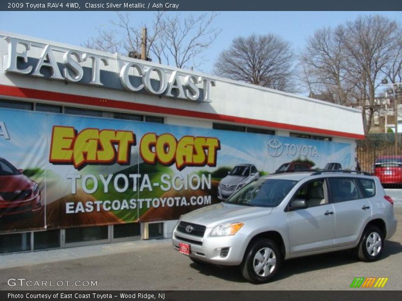 Classic Silver Metallic / Ash Gray 2009 Toyota RAV4 4WD