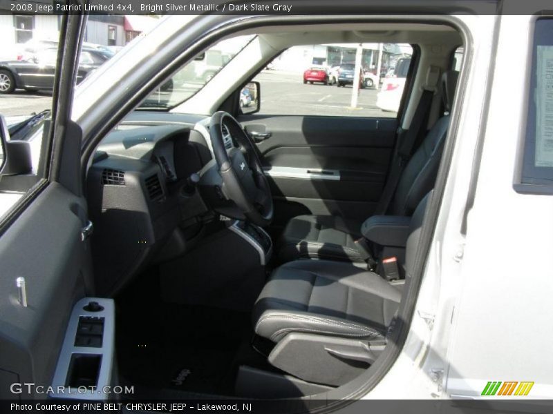 Bright Silver Metallic / Dark Slate Gray 2008 Jeep Patriot Limited 4x4
