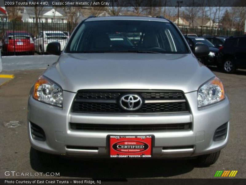 Classic Silver Metallic / Ash Gray 2009 Toyota RAV4 4WD