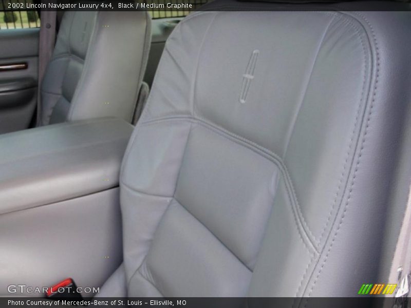 Black / Medium Graphite 2002 Lincoln Navigator Luxury 4x4
