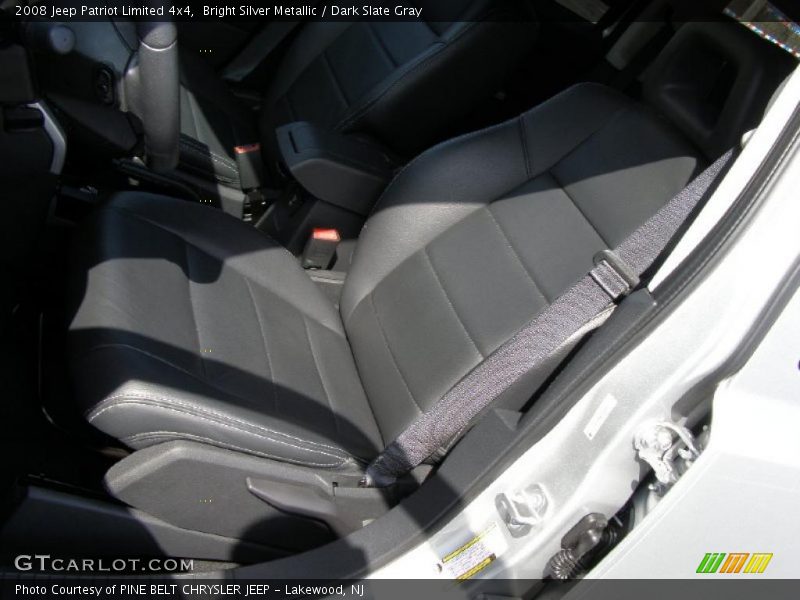 Bright Silver Metallic / Dark Slate Gray 2008 Jeep Patriot Limited 4x4
