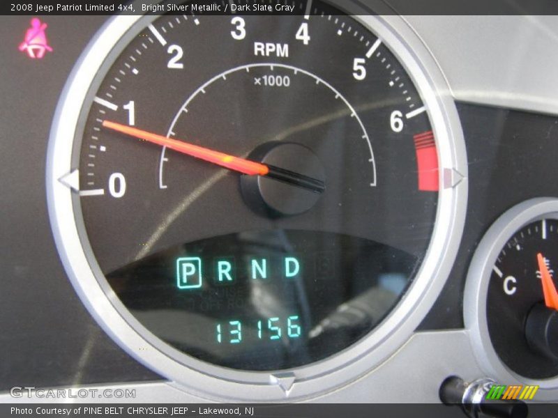 Bright Silver Metallic / Dark Slate Gray 2008 Jeep Patriot Limited 4x4