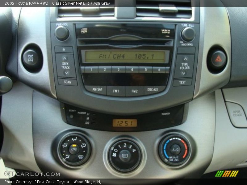 Classic Silver Metallic / Ash Gray 2009 Toyota RAV4 4WD