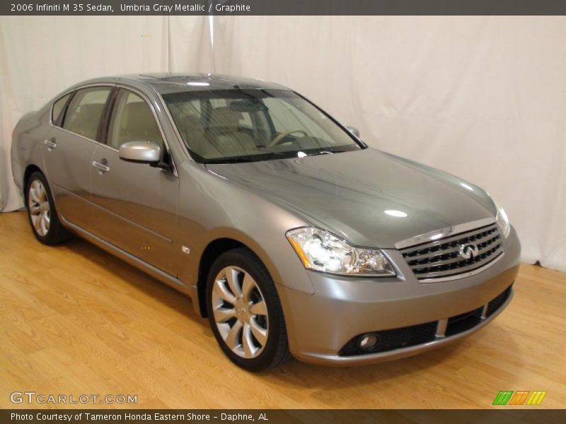 Umbria Gray Metallic / Graphite 2006 Infiniti M 35 Sedan