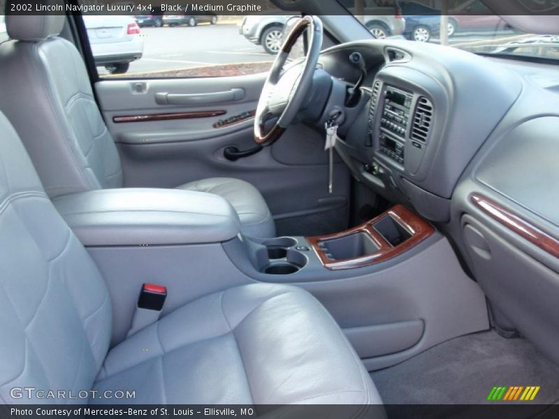 Black / Medium Graphite 2002 Lincoln Navigator Luxury 4x4