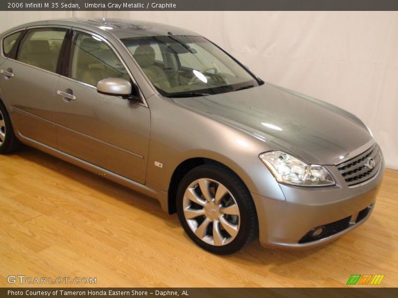 Umbria Gray Metallic / Graphite 2006 Infiniti M 35 Sedan