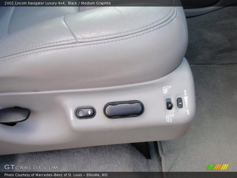 Black / Medium Graphite 2002 Lincoln Navigator Luxury 4x4