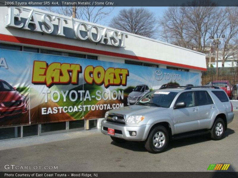 Titanium Metallic / Stone Gray 2006 Toyota 4Runner SR5 4x4