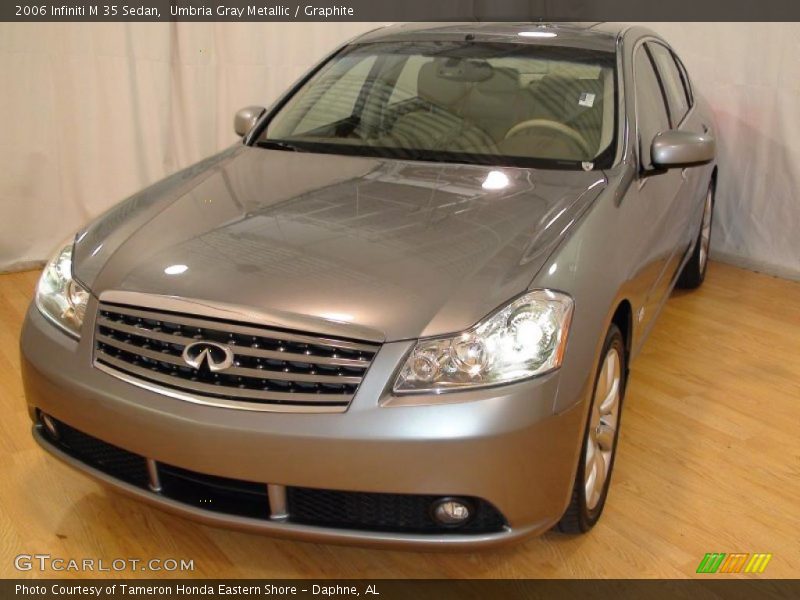 Umbria Gray Metallic / Graphite 2006 Infiniti M 35 Sedan