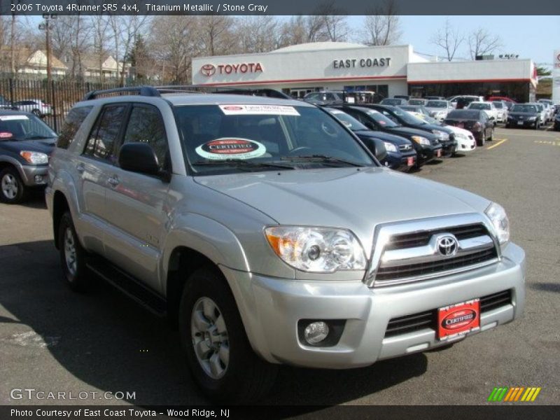 Titanium Metallic / Stone Gray 2006 Toyota 4Runner SR5 4x4