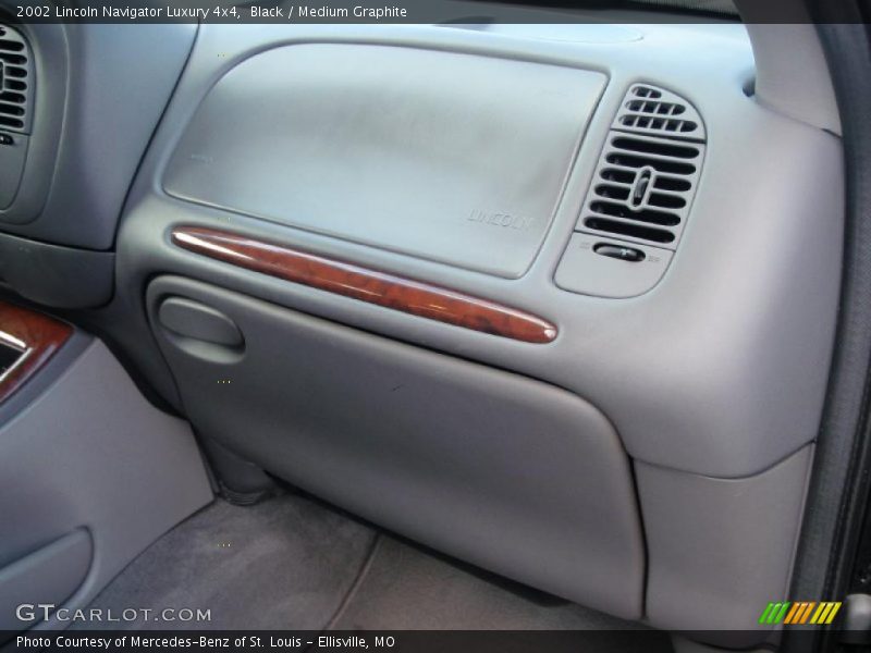Black / Medium Graphite 2002 Lincoln Navigator Luxury 4x4