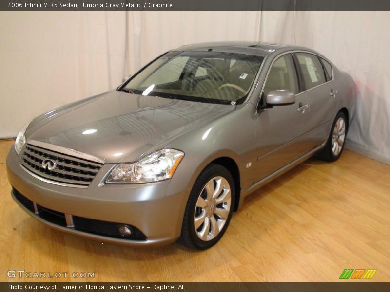 Umbria Gray Metallic / Graphite 2006 Infiniti M 35 Sedan