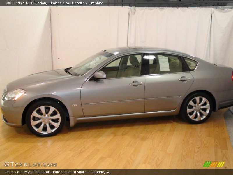 Umbria Gray Metallic / Graphite 2006 Infiniti M 35 Sedan