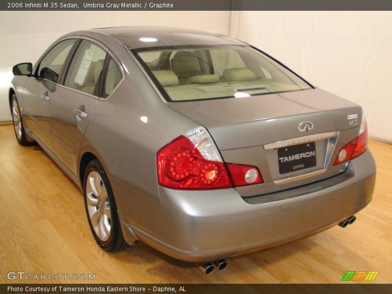 Umbria Gray Metallic / Graphite 2006 Infiniti M 35 Sedan